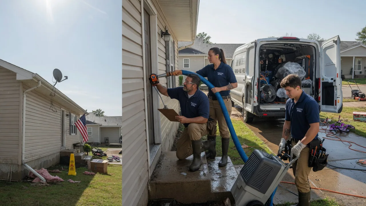 Ceiling Water Damage Restoration in Sabattus, ME near me